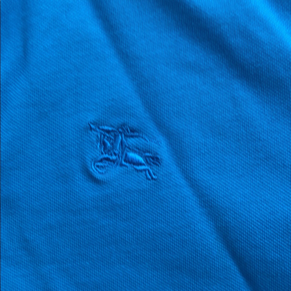 Burberry blue polo shirt - Picture 3 of 5